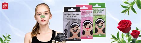 Buy MINISO Nose Strips For Blackhead Whitehead Remover,Nose Pore ...