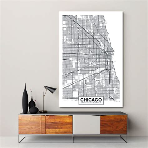Usa Map Chicago