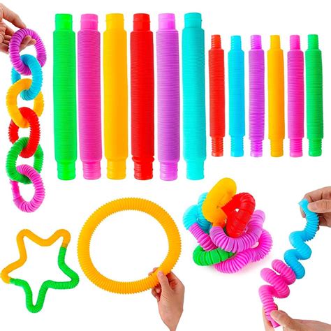 Buy Kidology Pull & Pop Tubes Toy for Kids Imaginative Play ...