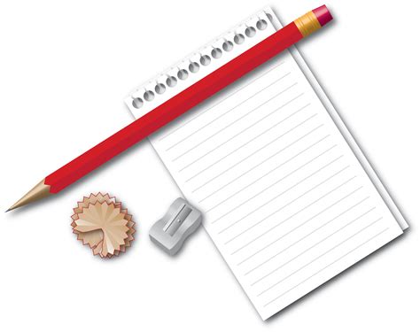 Paper and pencil clipart the cliparts - WikiClipArt
