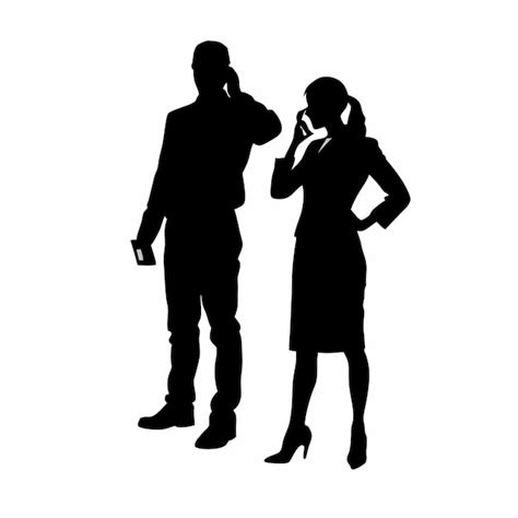 Business People Talking Silhouette 的图像结果