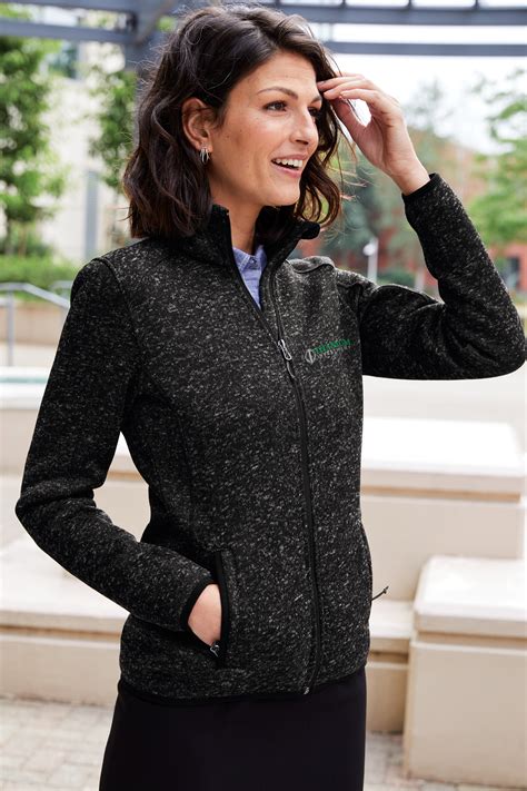 Port Authority Women's Sweater Fleece Jacket | Product | Company Casuals