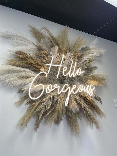 Hello Gorgeous Neon Sign Light Neon Sign Bedroom Living Room - Etsy ...