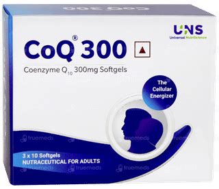 Coq 300 Softgel 10 - Uses, Side Effects, Dosage, Price | Truemeds