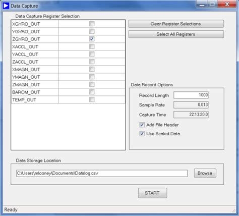 ADIS1644X EVALUATION ON THE EVAL-ADIS [Analog Devices Wiki]
