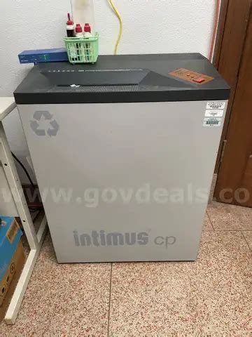 Intimus 280CP Shredder - Strip Cut | AllSurplus