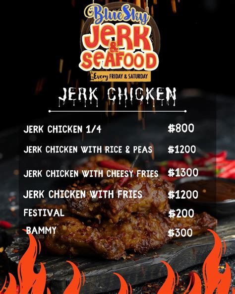 Blue Sky Jerk & Seafood (@blueskyjerkandseafood) • Instagram photos and videos