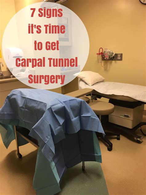 7 Signs it's Time to Get Carpal Tunnel Surgery | Carpal tunnel surgery, Carpal tunnel, Carpal ...