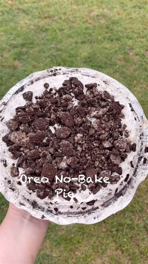 Amy Ivey | Oreo No-Bake Pie. What I used: 4.2 Ounce Oreo Pudding Mix, 2 Cups Cold Milk, 1/2 Cup ...