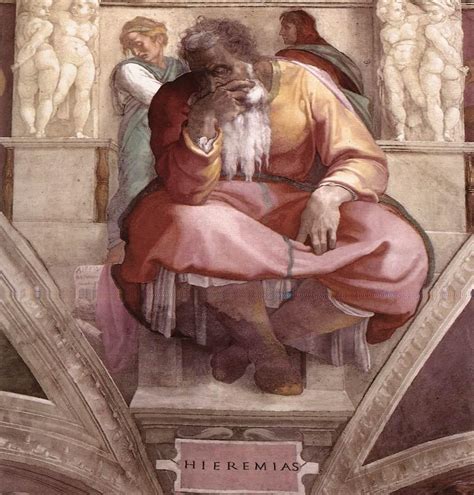 梵蒂冈博物馆(11)西斯廷礼拜堂-天顶画：十二先知、装饰人像、耶稣祖先，米开朗琪罗巨作【详尽欣赏】 - 知乎