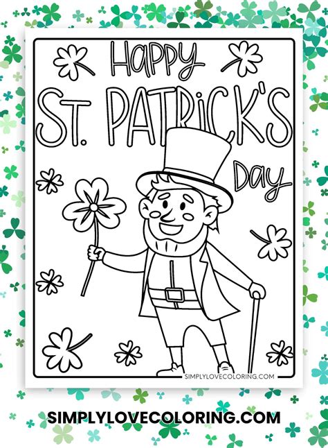 37 St. Patrick's Day Coloring Pages (Free PDF Printables) - Simply Love ...