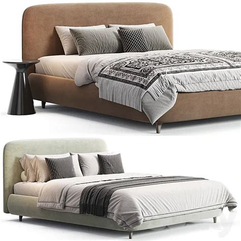 Wanda Bed by Manzzeli 3ds Max – 3DSky Model Free