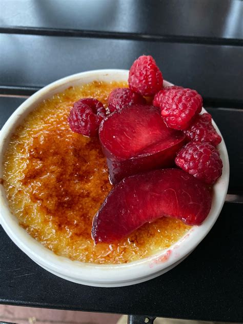 vanilla lemon creme brulee : r/DessertPorn