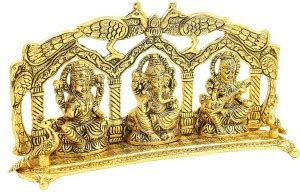 JP CRAFT Goddess Laxmi Ganesha Saraswati Idol - Lakshmi Ganesh Murti ...