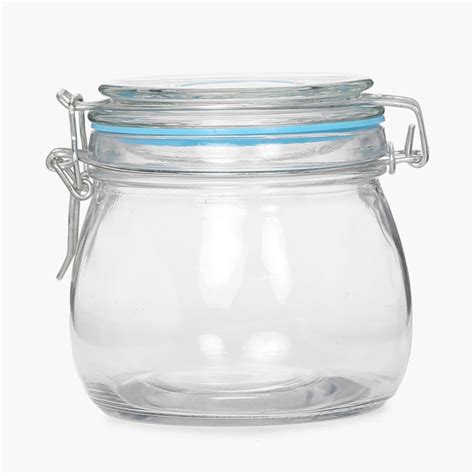Buy Peroni Marley Glass Canister- 470ml. from Home Centre at just INR 149.0