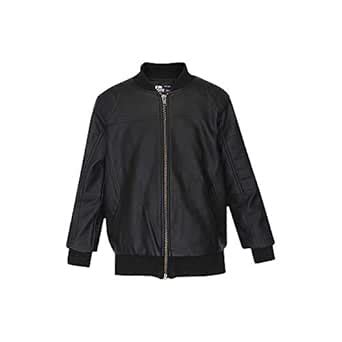 Buy Flying Machine Kids Boy's Regular fit Jacket (FKJK5068_Black_El Fs ...