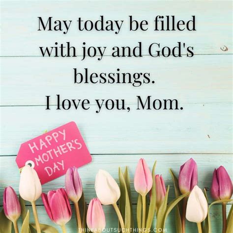 Beautiful Mother's Day Blessings To Share With Your Mom | Think About ...