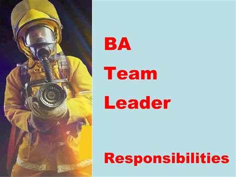 Ba team leader responsibilities | PPT