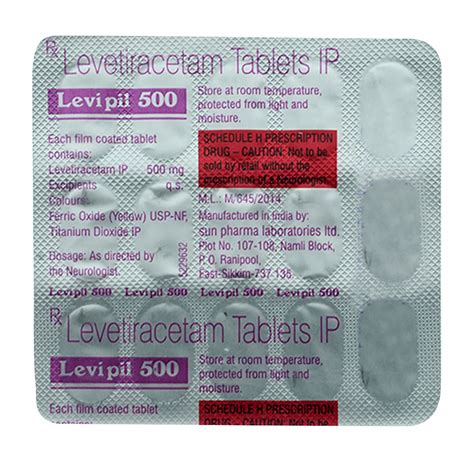 Levipil 500 mg Tablet | Uses, Side Effects, Price | Apollo Pharmacy