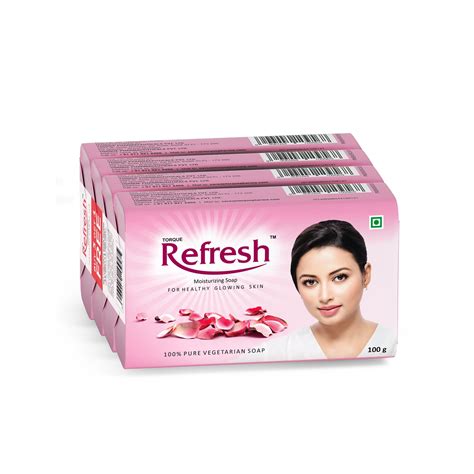 Refresh Rose soap (100gm Per Soap) – Torque Pharma