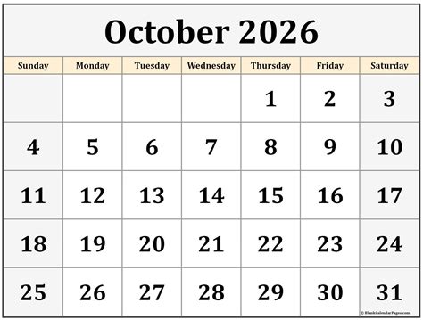 October 2023 calendar | free printable calendars