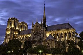 Image result for Notre Dame Cathedral Gothic Architecture