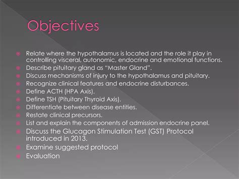 Neuroendocrine dysfunction following traumatic brain injury | PPTX - mechanism of injury definition