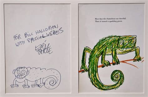 ERIC CARLE ORIGINAL ARTWORK~THE MIXED-UP CHAMELEON ( author of The Very ...