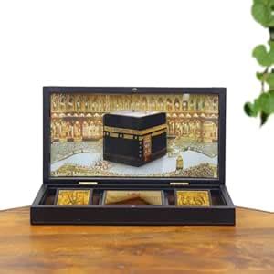STARLIGHT Mecca Madina Pocket Temple Frame Box ? Compact Islamic ...