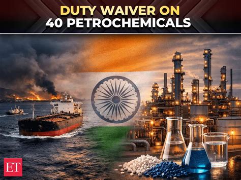 West Asia conflict: India waives customs duty on 40 petrochemicals till ...