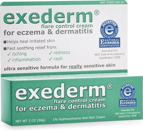 Amazon.com: Exederm Flare Control Cream for Eczema & Dermatitis, 2oz