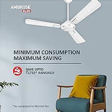 Buy Havells 1200Mm Ambrose Bldc Motor Ceiling Fan|Premium Matt Finish ...
