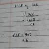 HCF and LCM of 366 and 720 by fundamental theorem arithmetic - Brainly.in