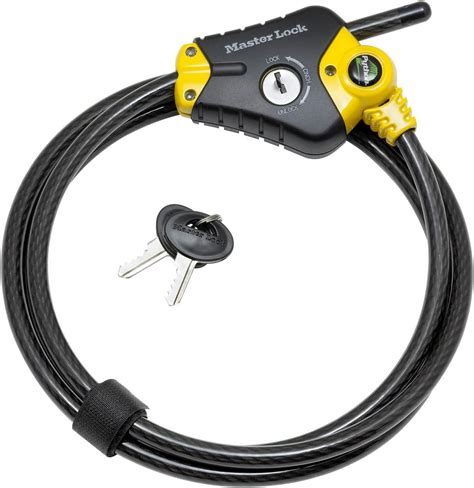 Buy Master Lock 8420EURD - Python Cable Lock 4.5 m x ? 10 mm Yellow ...