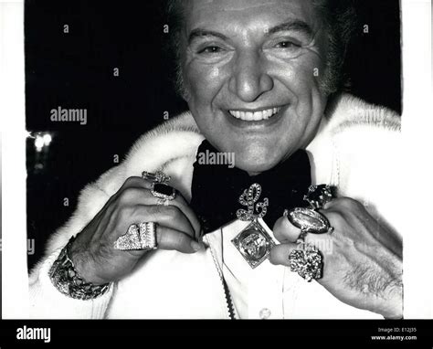 Feb. 24, 2012 - WEALTHY HANDS OF LIBERACE In a full length mink cost ...