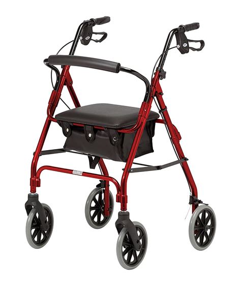 Buy Rolling Walkers, Days Lightweight Folding Four Wheel Rollator ...