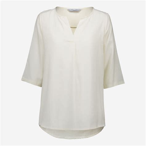 Cream Linen Blend Blouse - TK Maxx UK