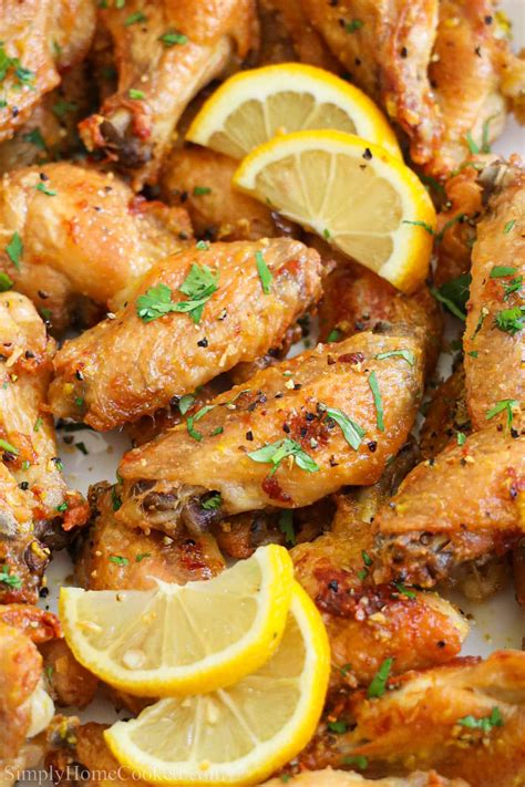 Lemon Pepper Wings - Simply Home Cooked (oven or air fryer)