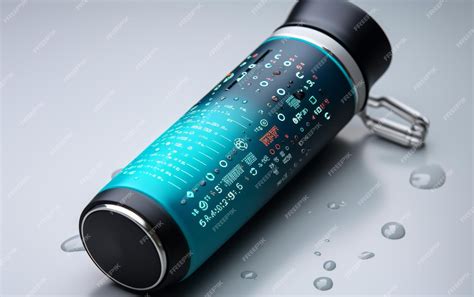 Premium Photo | Hydration Tracking Smart Connected Water Bottle with ...