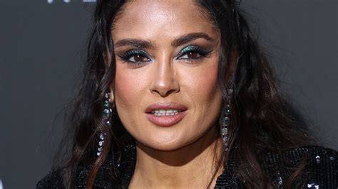 Salma Hayek Poses Nude in Sauna Pic