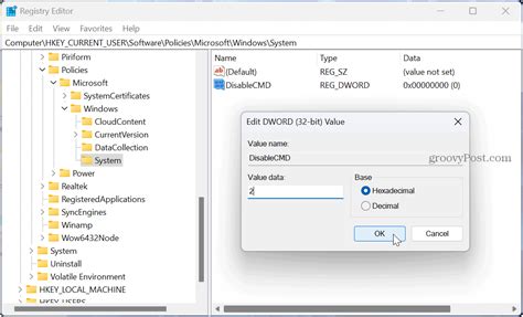 Disable Command-Prompt Windows 1.0 的图像结果