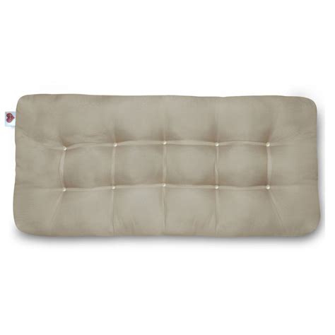 Beige Long Bench Fibre Cushions – Coozly