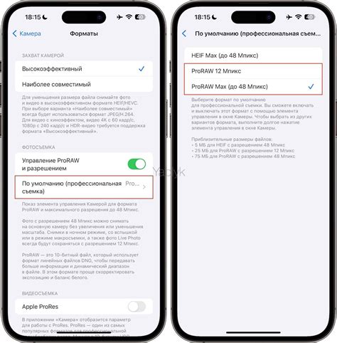 ProRAW в камере iPhone: что это, как включить и пользоваться