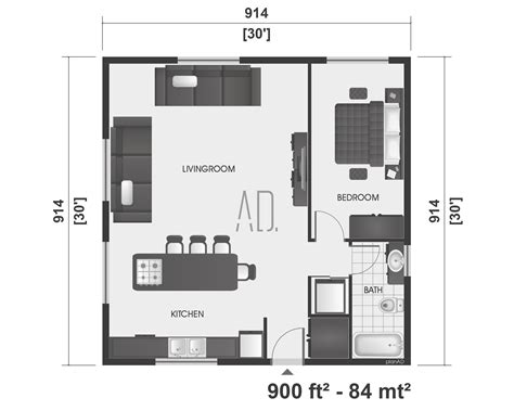 30X30 House Plan With Interior East Facing Car Parking, 42% OFF