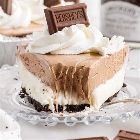 Hershey Pie | No Bake Desserts | The Best Blog Recipes