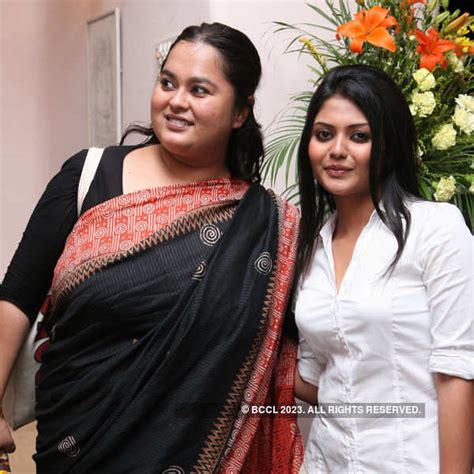 Sayani and Rituparna during the music launch of the film Alik Sukh, in ...