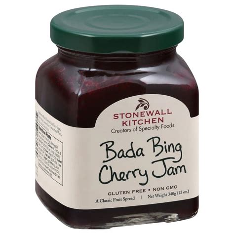 Stonewall Kitchen Bada Bing Cherry Jam - 12 oz jar - Walmart.com