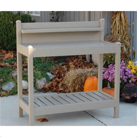 Dura-Trel Greenfield Mocha Potting Bench | Potting bench, Outdoor ...