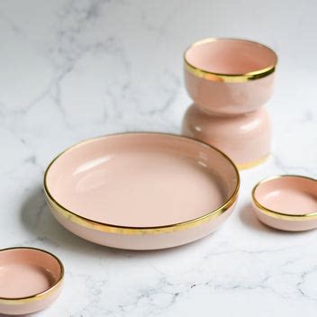 Buy the best VERA pink plates online| Nestasia