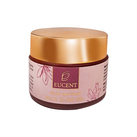 ROSE SAFFRON FACE GLOW GEL - Eucent